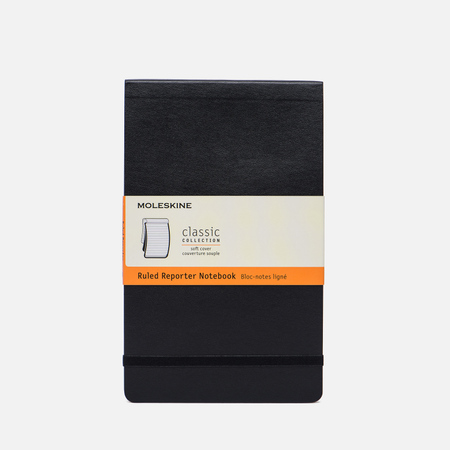 Блокнот Moleskine Reporter Large Non-Linear Black 192 pgs