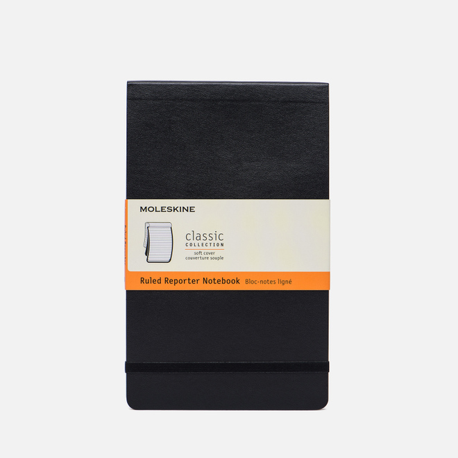 Блокнот Moleskine Reporter Large Non-Linear Black 192 pgs