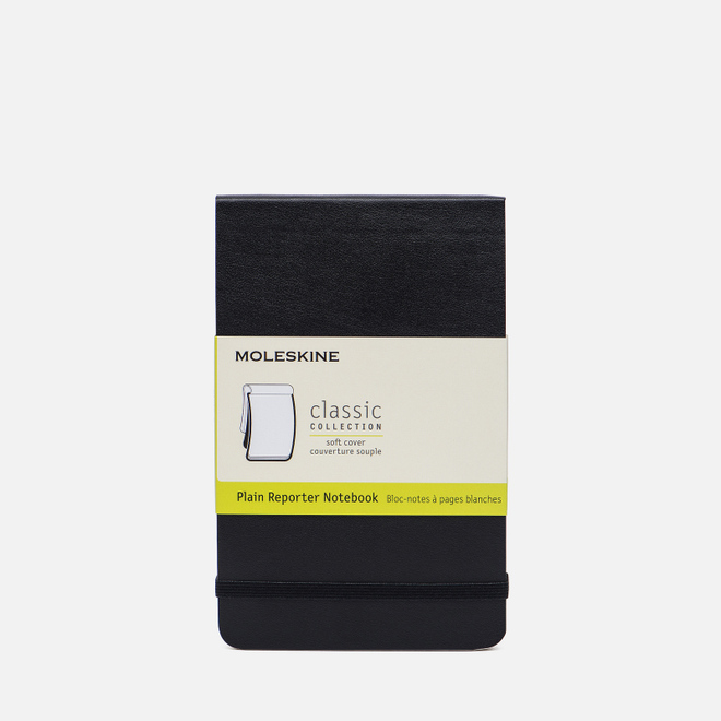 Блокнот Moleskine Reporter Soft Pocket Non-Linear Black 192 pgs