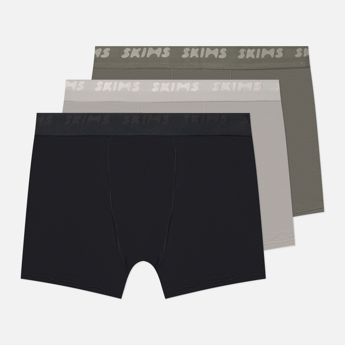 Комплект мужских трусов SKIMS Stretch 3 Boxer Brief 3-Pack