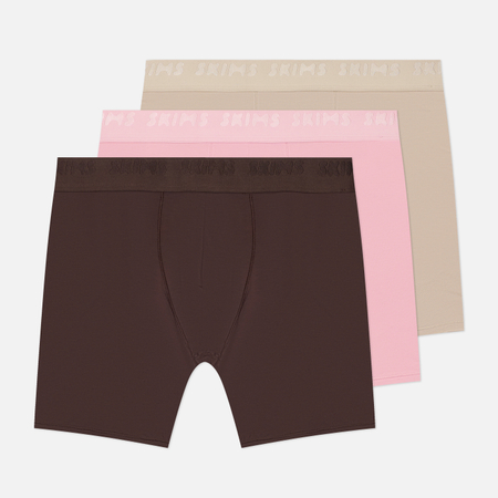 Комплект мужских трусов SKIMS Stretch 5" Boxer Brief 3-Pack, цвет комбинированный