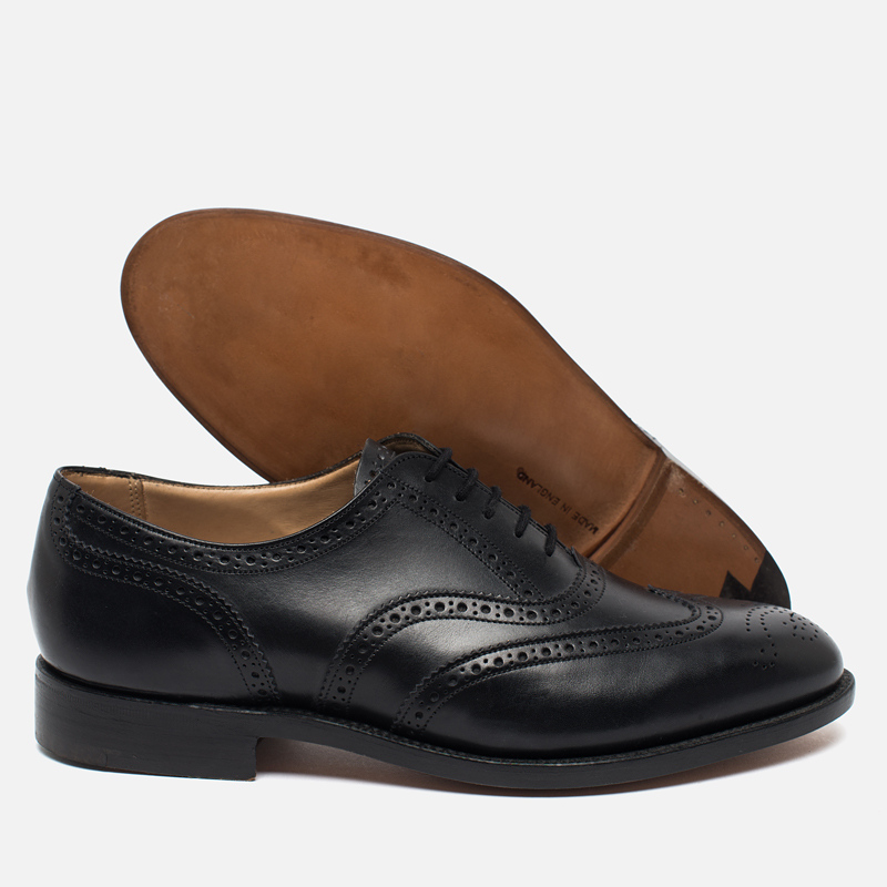 Tricker's Мужские ботинки броги Brogue Oxford Epsom