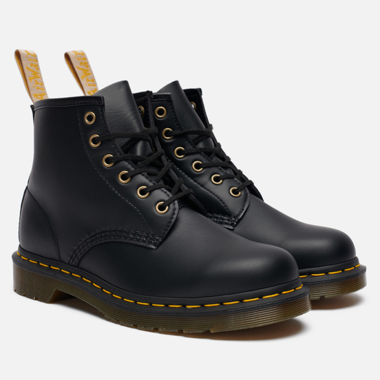 Ботинки Dr. Martens 101 Vegan Felix Rub-Off Black