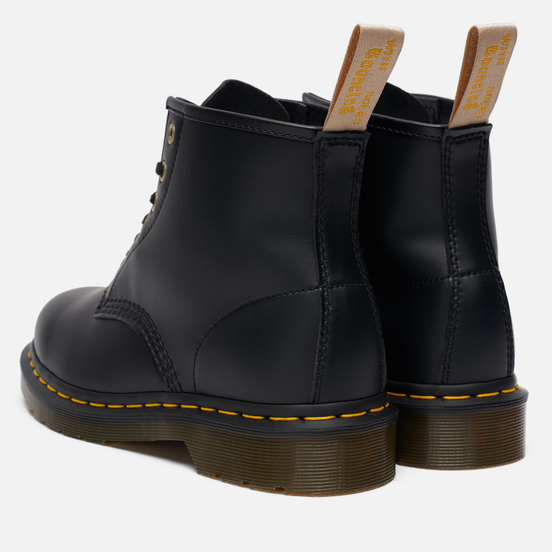 Ботинки Dr. Martens 101 Vegan Felix Rub-Off Black