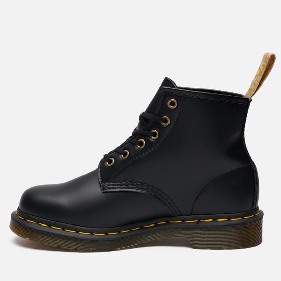 Ботинки Dr. Martens 101 Vegan Felix Rub-Off Black