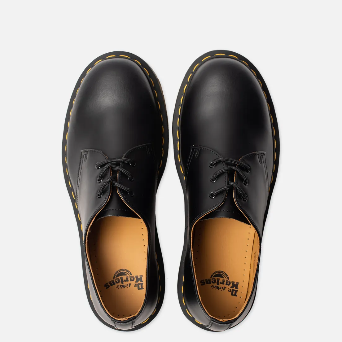 Dr. Martens Ботинки 1461 Yellow Stitch Smooth