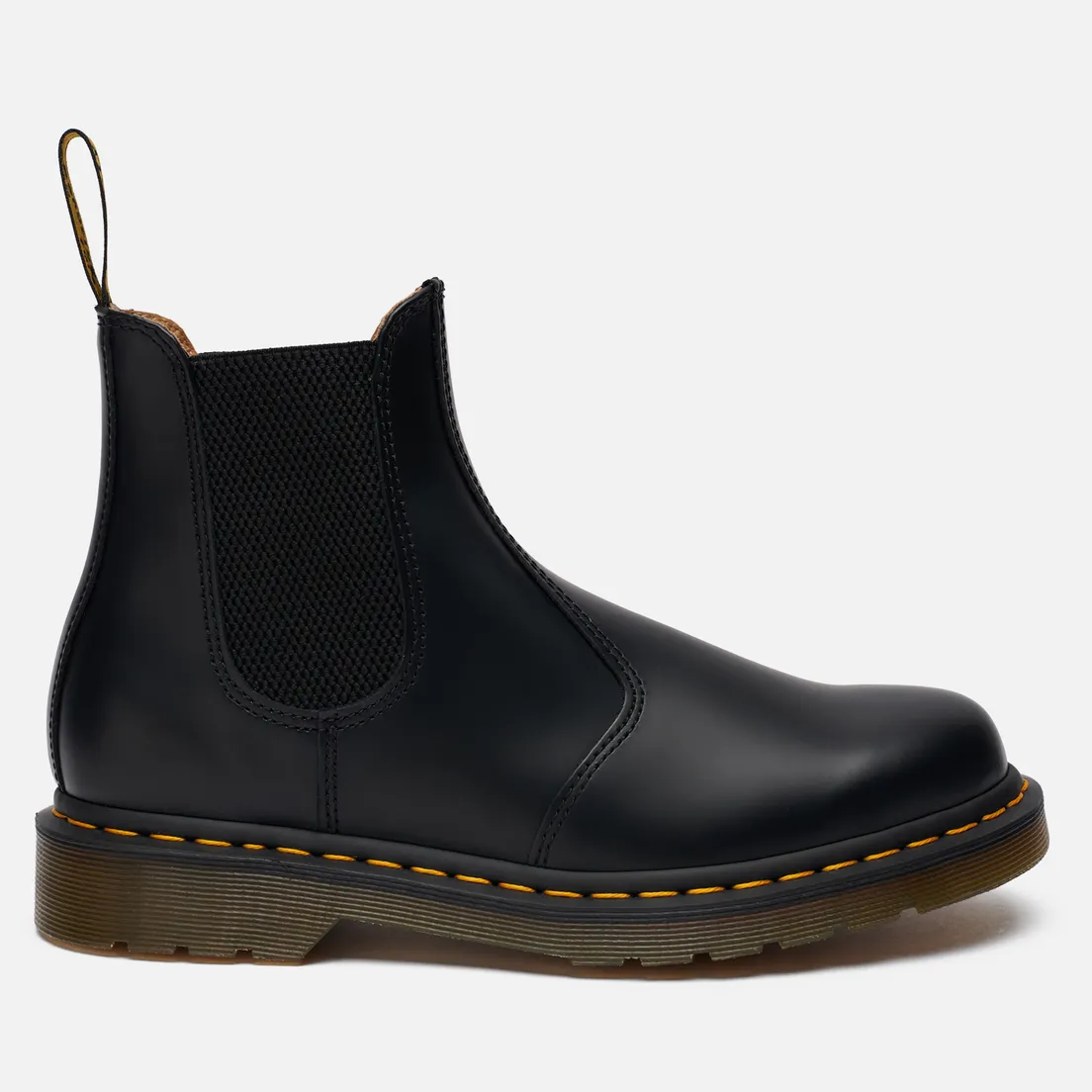 Dr. Martens Мужские ботинки 2976 Yellow Stitch Smooth Leather Chelsea