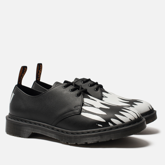 Ботинки Dr. Martens x Pleasures 1461 Teeth Black/White