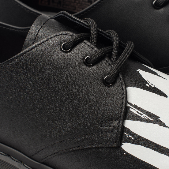 Ботинки Dr. Martens x Pleasures 1461 Teeth Black/White
