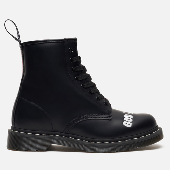 Ботинки Dr. Martens x Sex Pistols 1460 Smooth Leather Black Milled
