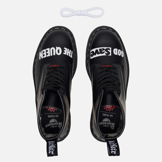 Ботинки Dr. Martens x Sex Pistols 1460 Smooth Leather Black Milled