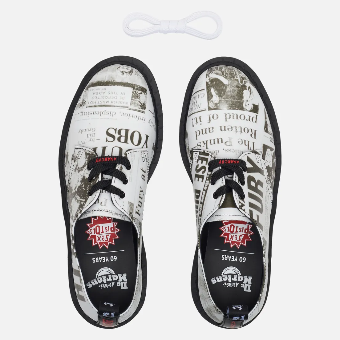 Dr. Martens Мужские ботинки x Sex Pistols 1461 Smooth Leather