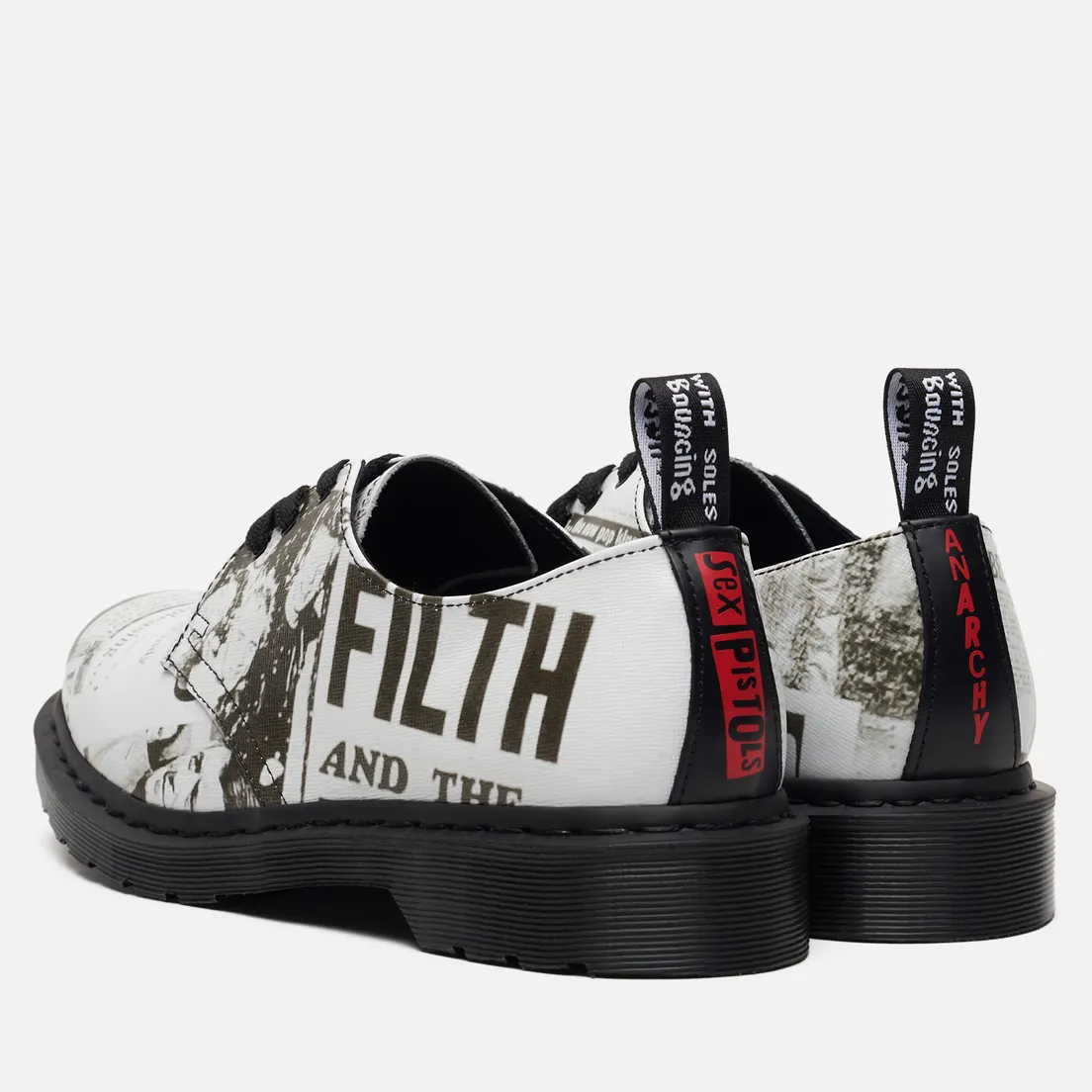 Dr. Martens Мужские ботинки x Sex Pistols 1461 Smooth Leather