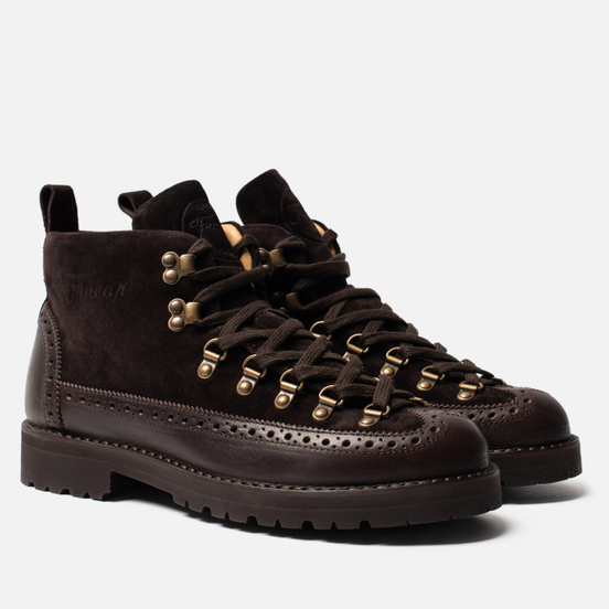 Ботинки Fracap M130 Suede/Nebraska Dark Brown/Roccia Brown