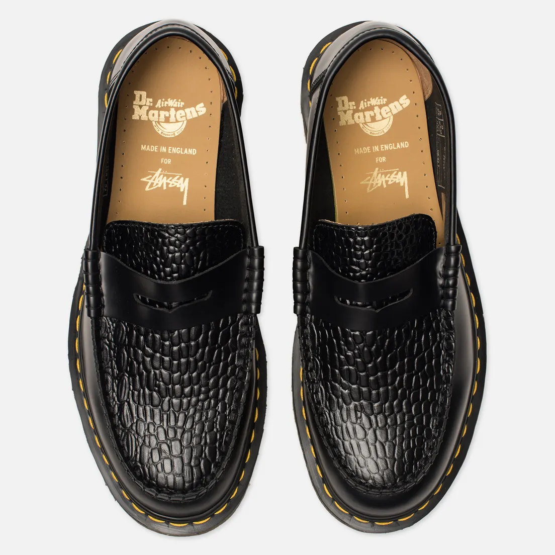 Dr. Martens Ботинки лоферы x Stussy Penton New Vibrance Croco
