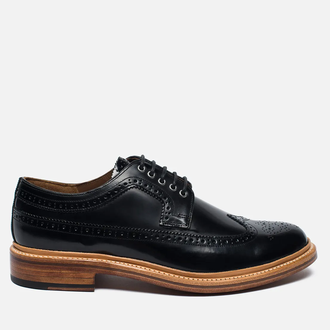 Grenson Мужские ботинки броги Sid Long Wing Brogue