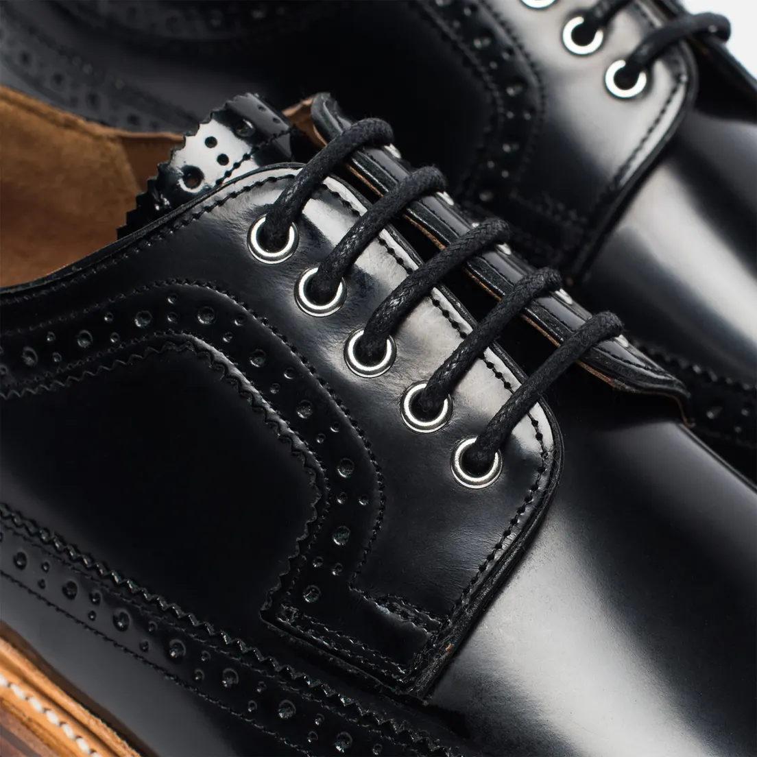Grenson Мужские ботинки броги Sid Long Wing Brogue