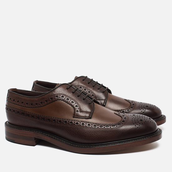 Мужские ботинки Loake Taunton Grain Dark Brown