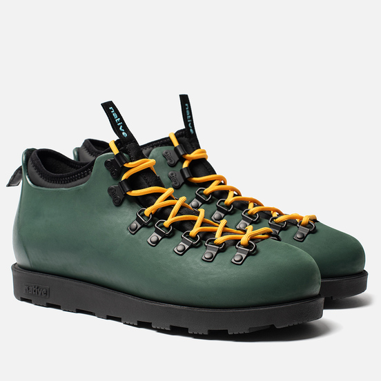 Ботинки Native Fitzsimmons Dark Spooky Green/Jiffy Black