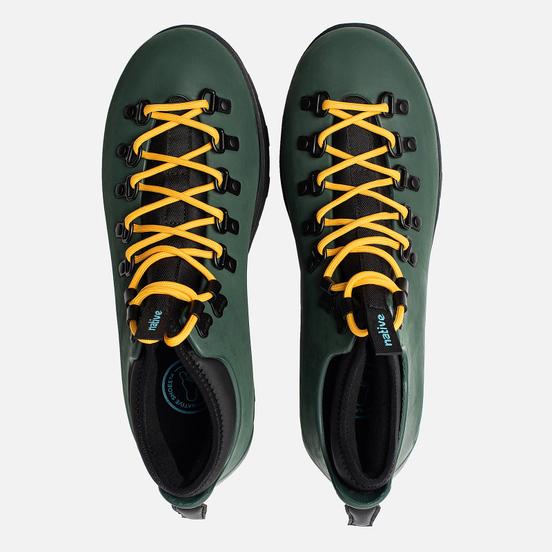 Ботинки Native Fitzsimmons Dark Spooky Green/Jiffy Black
