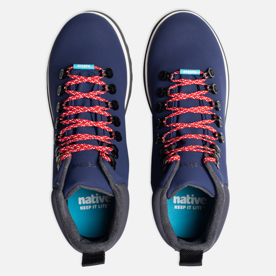 Ботинки Native Fitzsimmons Treklite Regatta Blue/Shell White/Onyx Black