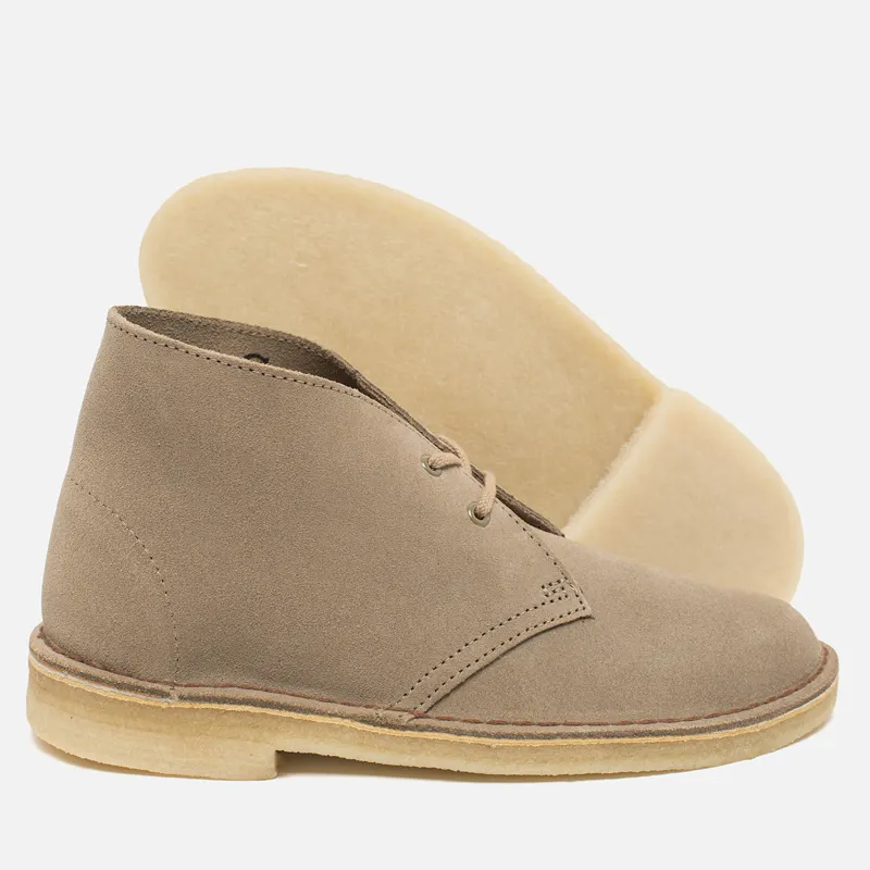 Clarks Originals Женские ботинки Desert Boot Suede