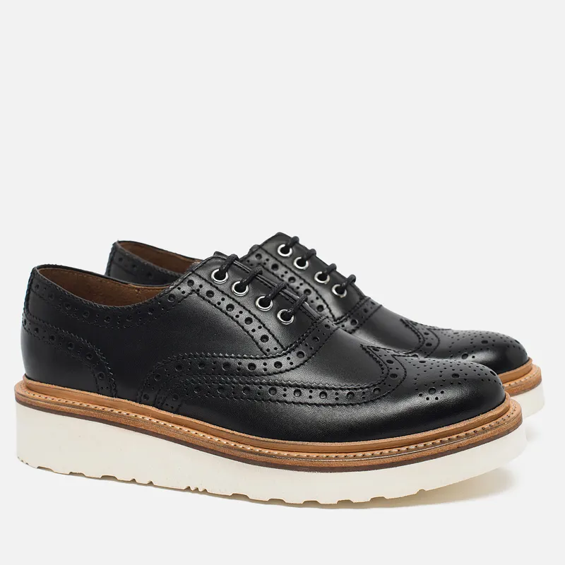 Grenson Женские ботинки броги Emily Brogue Sole Wedge