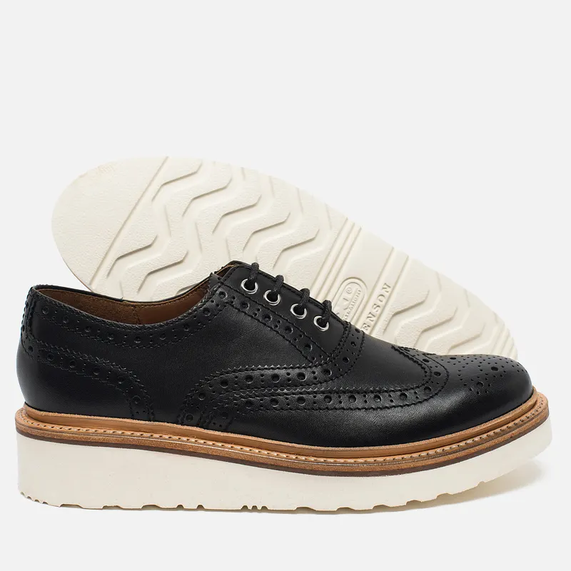 Grenson Женские ботинки броги Emily Brogue Sole Wedge