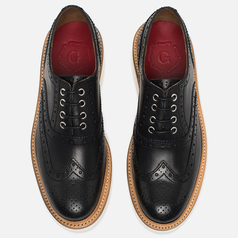 Grenson Женские ботинки броги Emily Brogue Sole Wedge