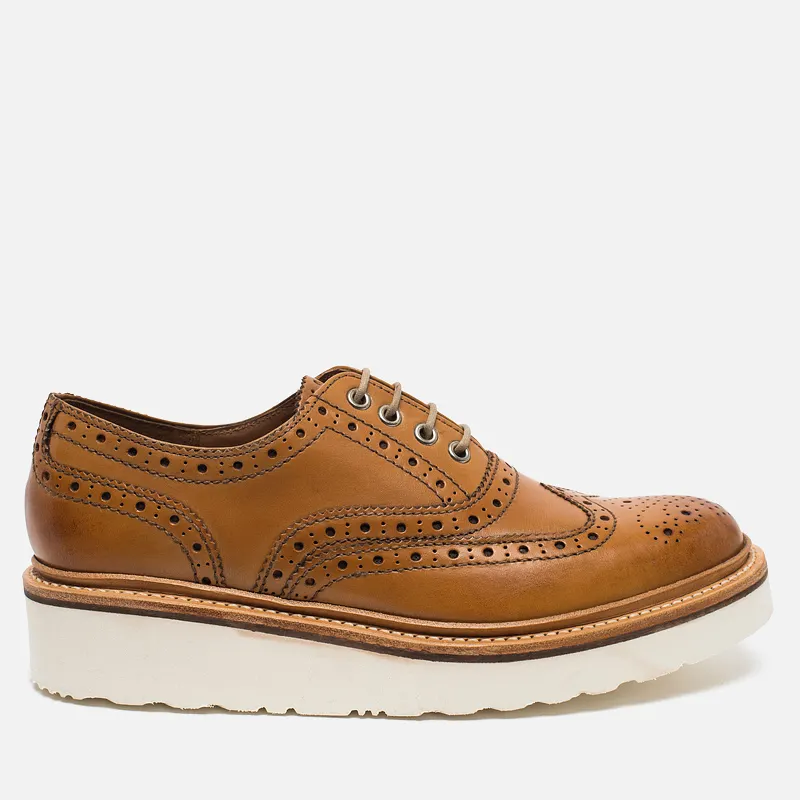 Grenson Женские ботинки броги Emily Brogue Sole Wedge