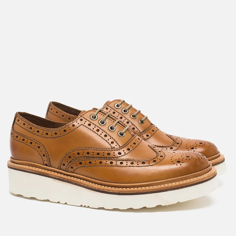 Grenson Женские ботинки броги Emily Brogue Sole Wedge
