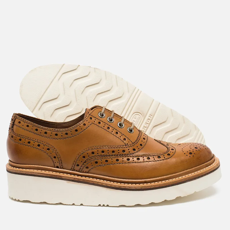 Grenson Женские ботинки броги Emily Brogue Sole Wedge