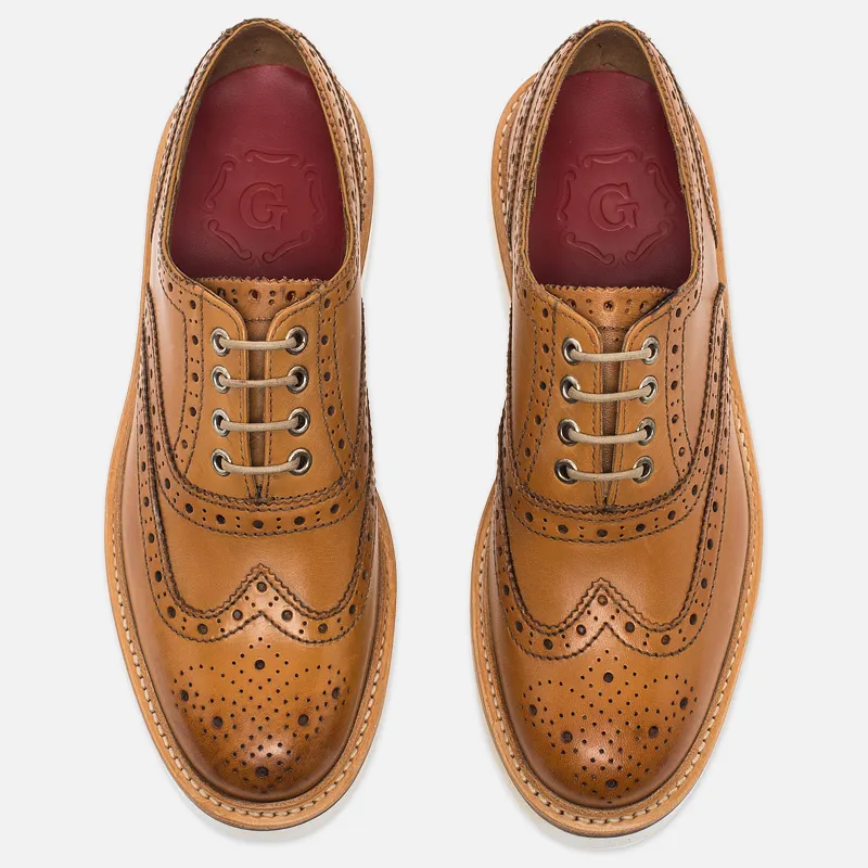 Grenson Женские ботинки броги Emily Brogue Sole Wedge