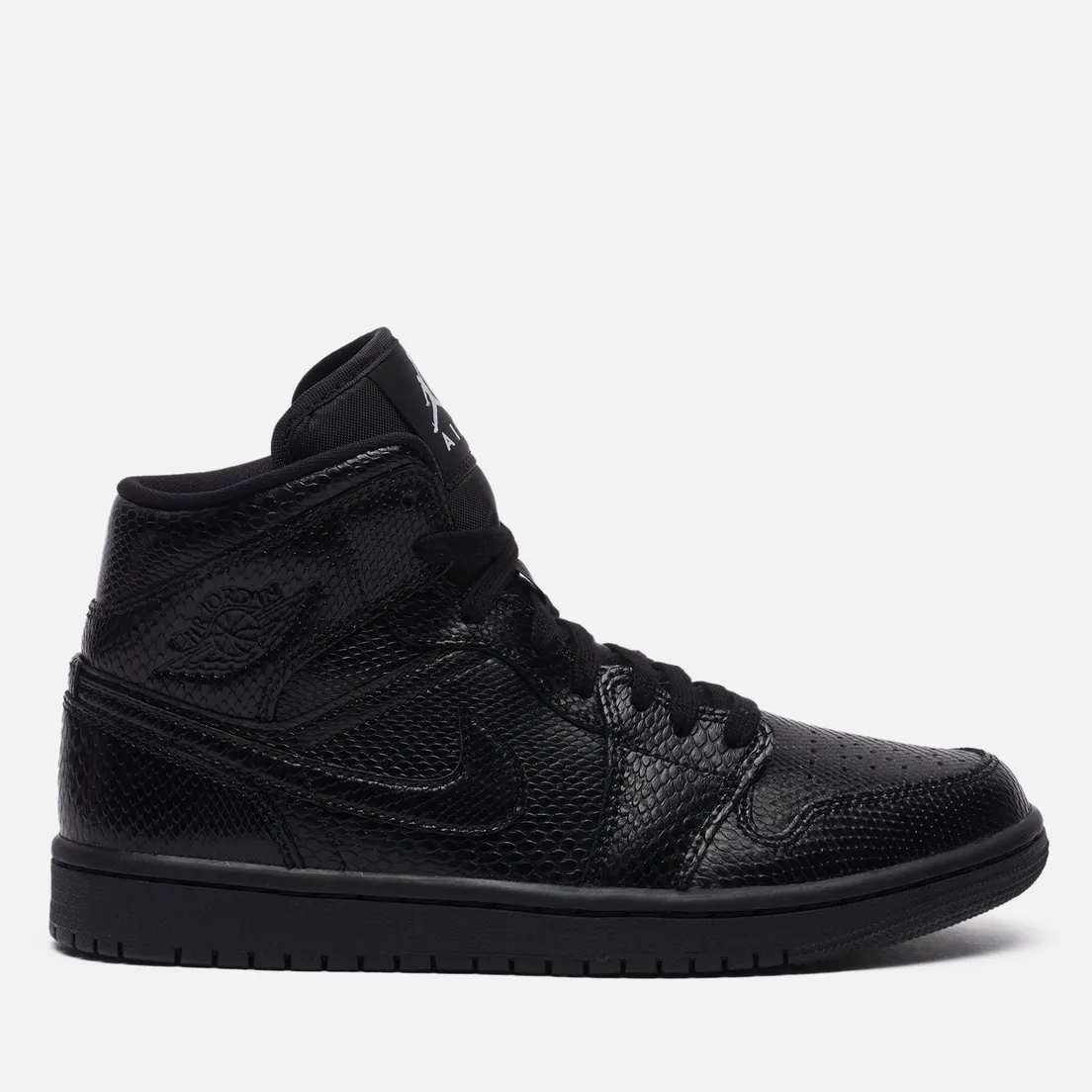 Jordan Женские кроссовки Air Jordan 1 Mid Snakeskin