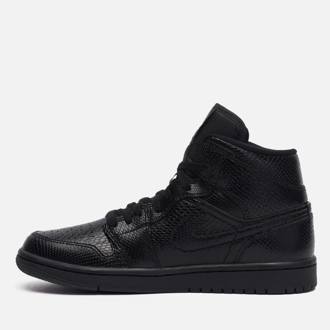 Jordan Женские кроссовки Air Jordan 1 Mid Snakeskin