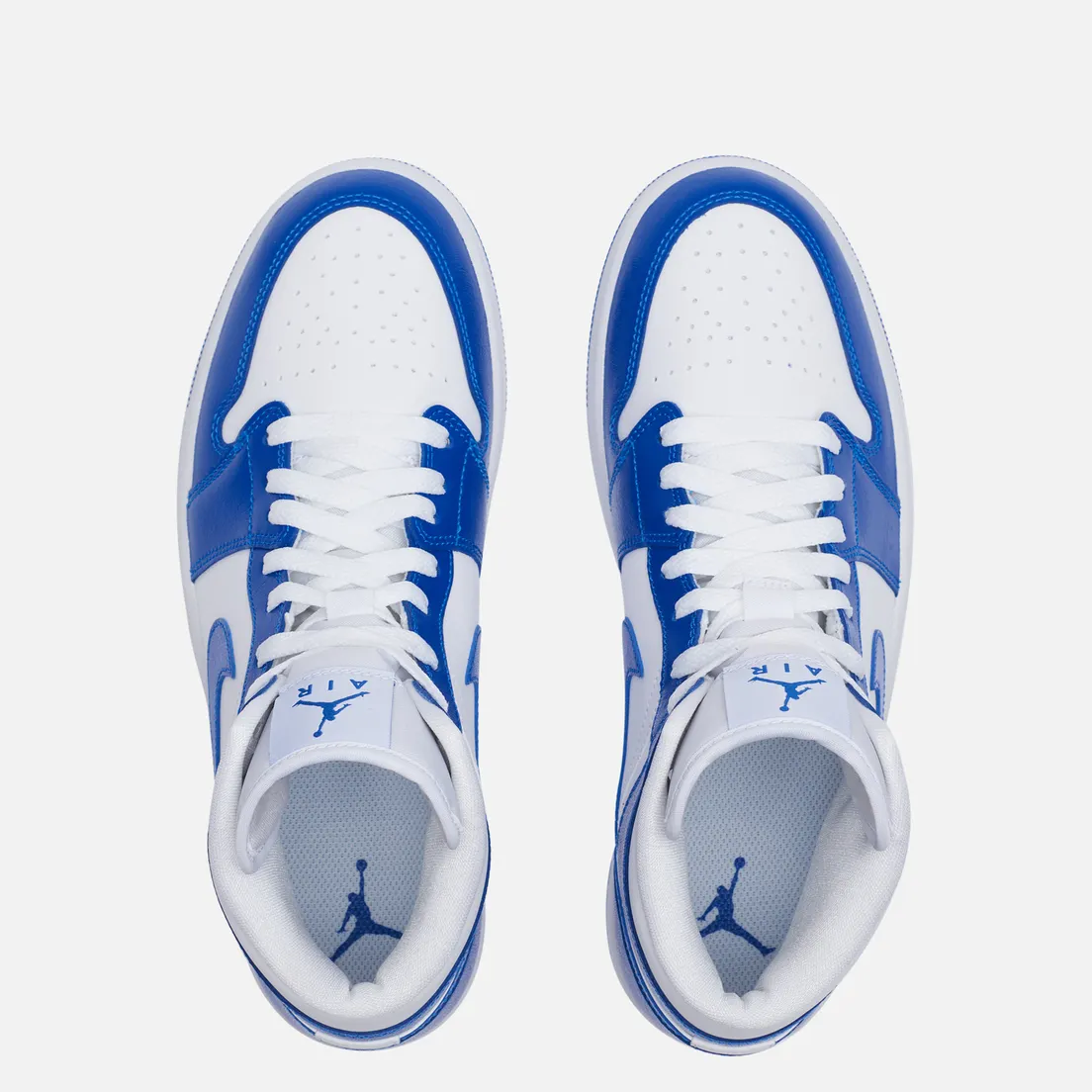 Jordan Мужские кроссовки Wmns Air Jordan 1 Mid Kentucky Blue