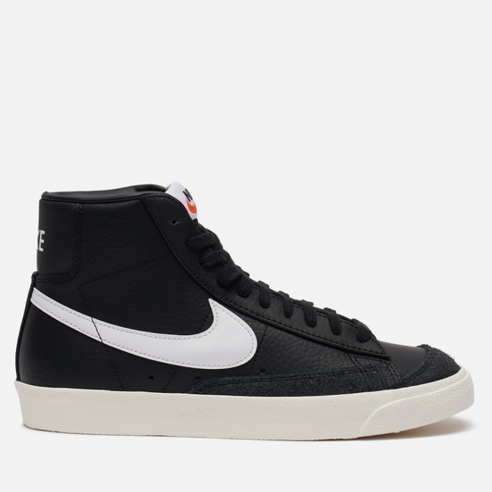 Мужские кроссовки Nike Blazer Mid 77 Vintage Black/White/Sail