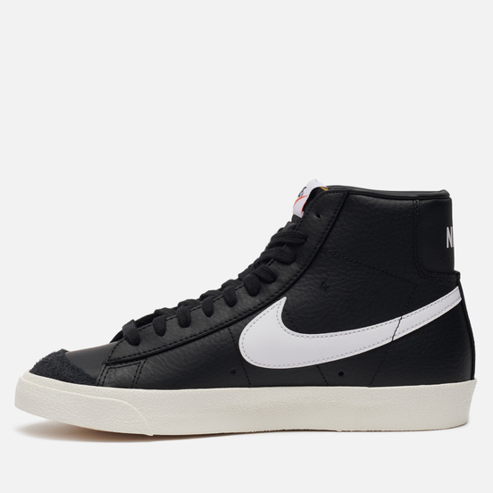 Мужские кроссовки Nike Blazer Mid 77 Vintage Black/White/Sail