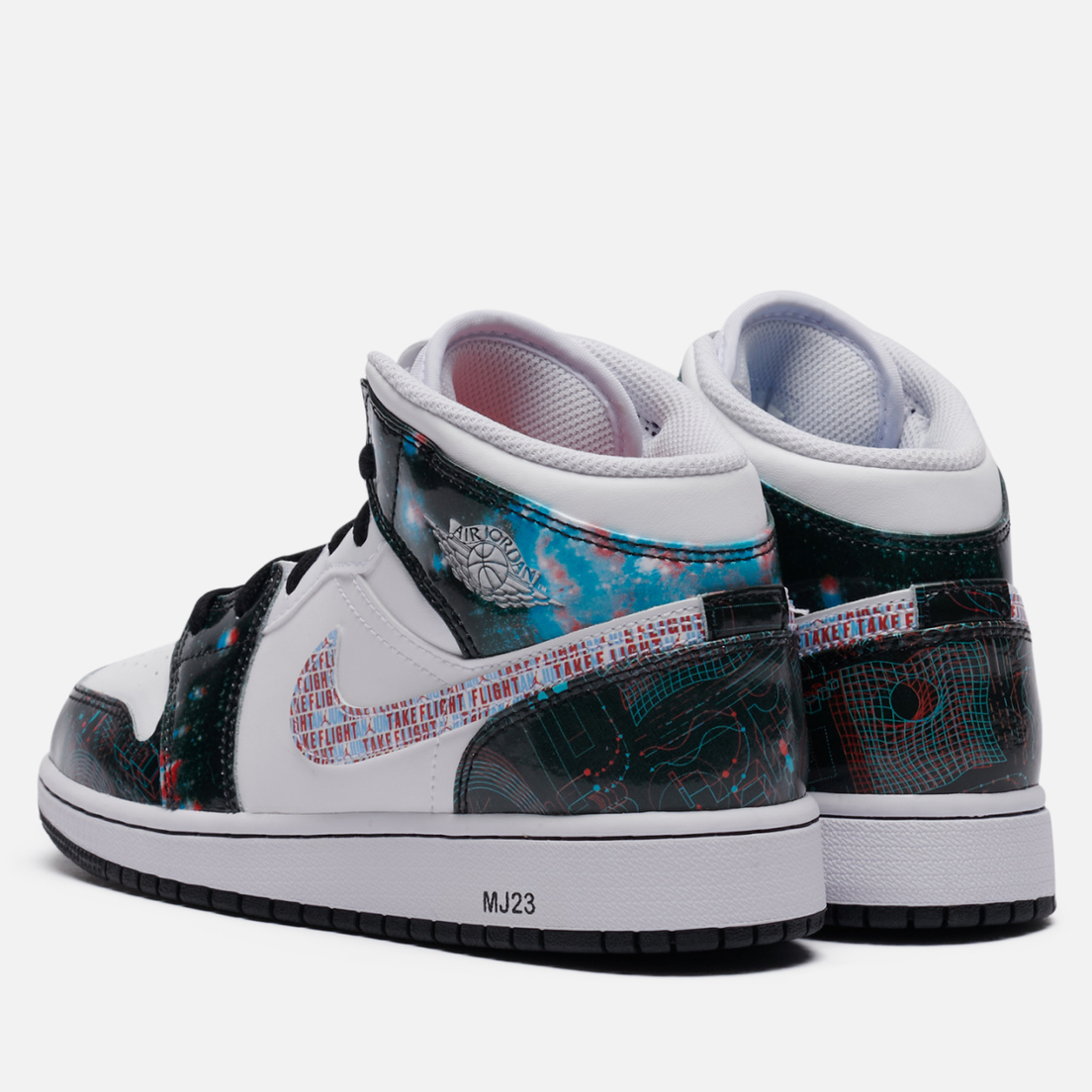 Jordan Подростковые кроссовки Air Jordan 1 Mid SE GS Take Flight