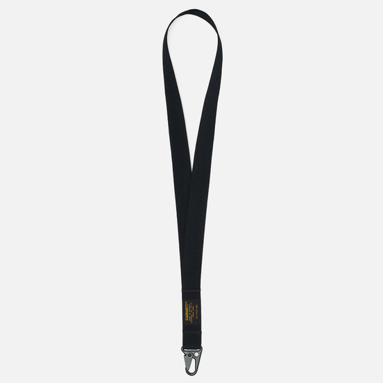 Брелок для ключей Carhartt WIP Military Key Chain Long Black