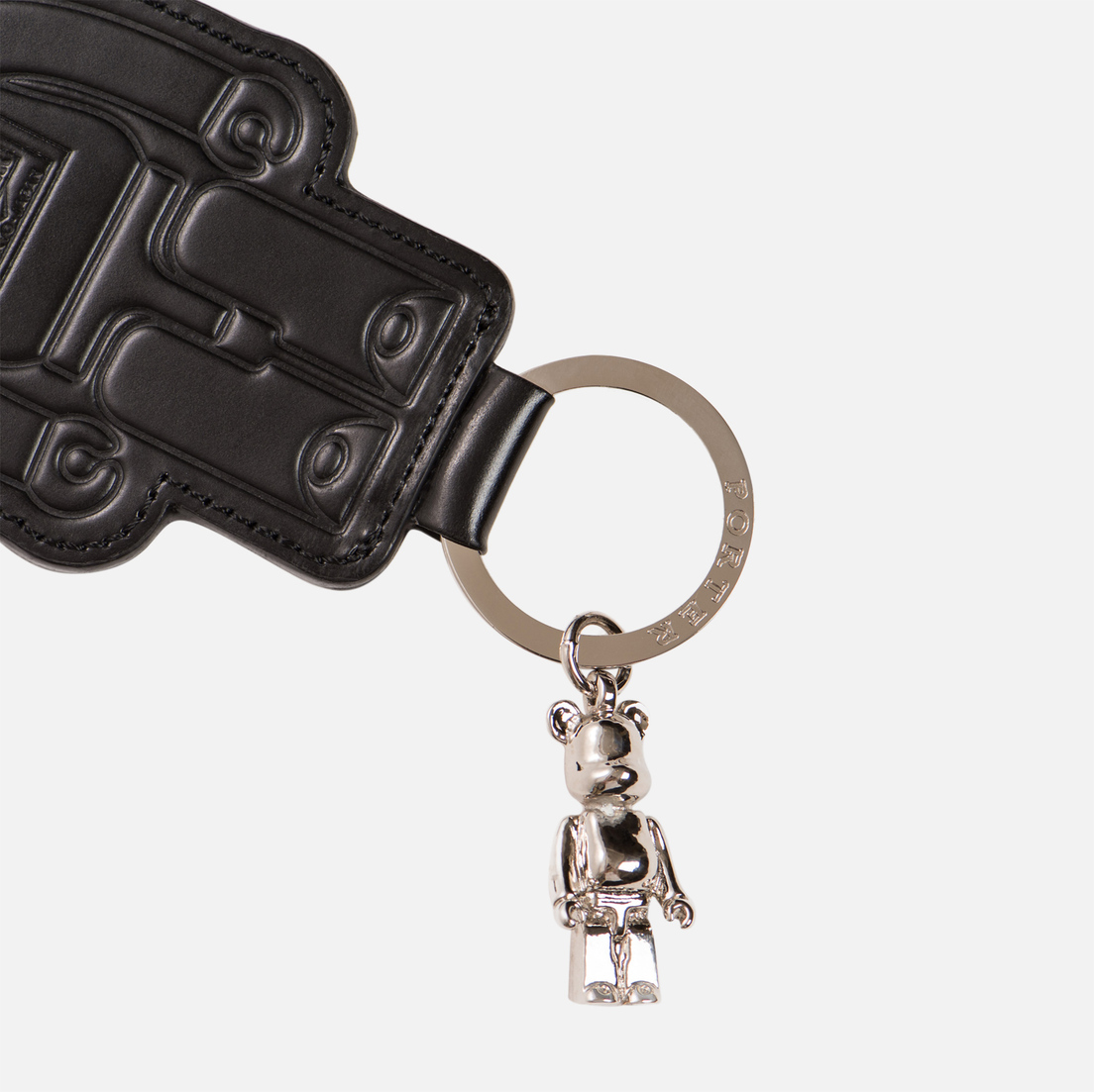 Medicom Toy Брелок для ключей Bearbrick x Porter Leather Key Chain