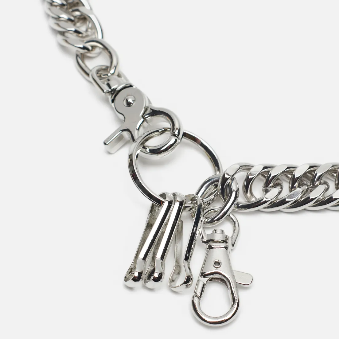 MKI Miyuki-Zoku Брелок для ключей Filed Curb Jeans Chain