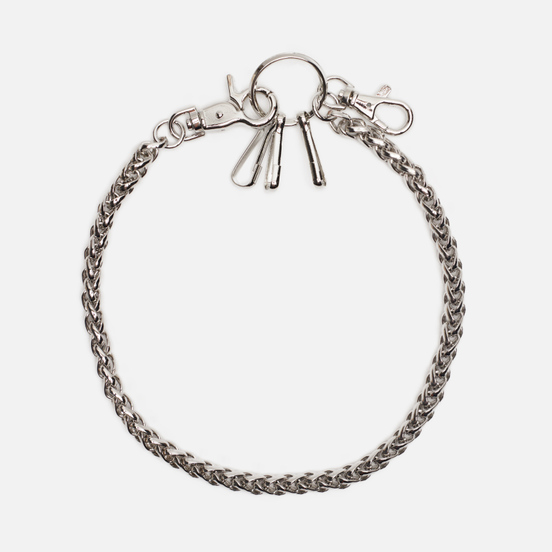 Брелок для ключей MKI Miyuki-Zoku Rope Jeans Chain Silver