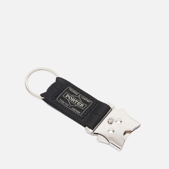 Брелок для ключей Porter-Yoshida & Co Joint Black/Silver