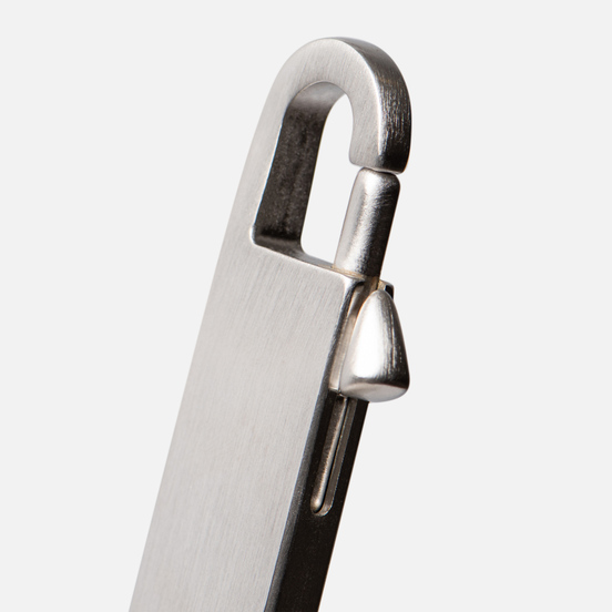 Брелок для ключей Rick Owens Large Barrette Palladio Silver