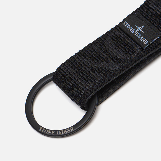 Брелок для ключей Stone Island Lanyard Nylon Tape Loop Black