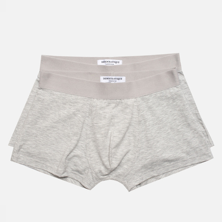 Комплект мужских трусов Democratique Underwear Superior Light Grey Melange