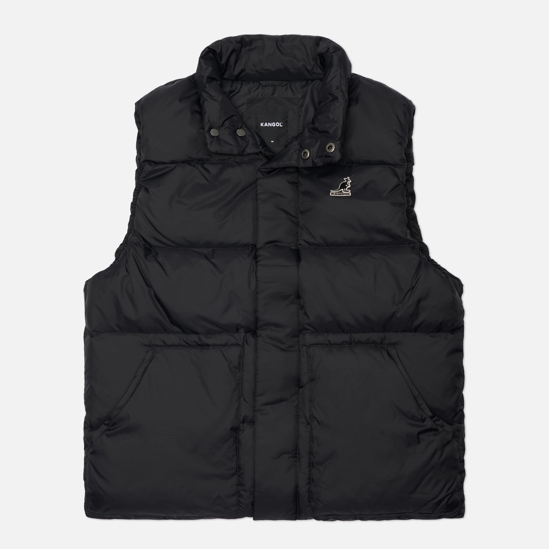 Kangol Мужской жилет Stand Collar Down Puffer