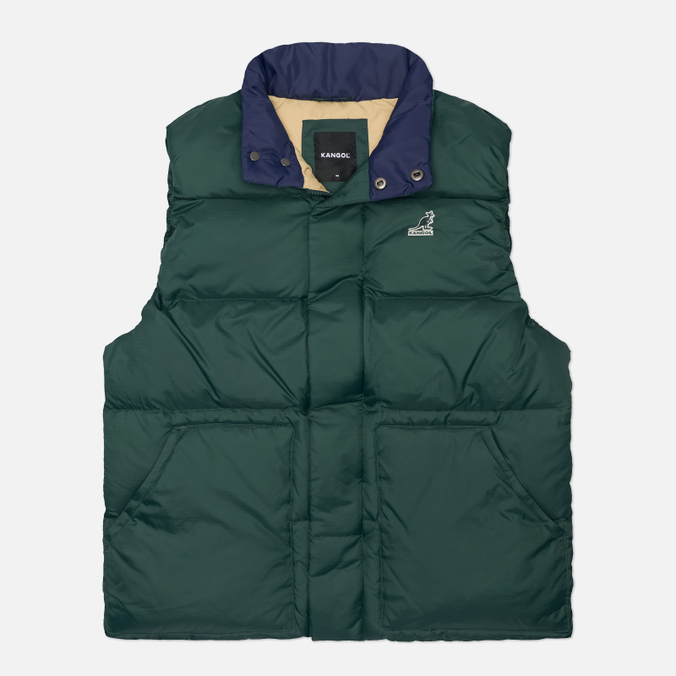 Мужской жилет Kangol Stand Collar Down Puffer