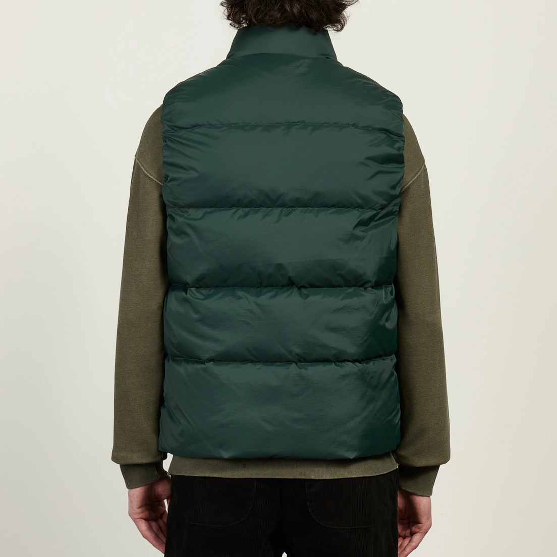 Kangol Мужской жилет Stand Collar Down Puffer